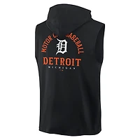 Fanatics Detroit Tigers Fire Speed Sleeveless Pullover Hoodie