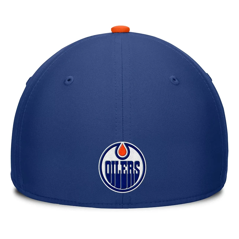 Fanatics Edmonton Oilers Rink Team Code Flex Hat