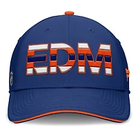 Fanatics Edmonton Oilers Rink Team Code Flex Hat