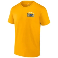 Fanatics en State Warriors 2022 Western Conference Champions Balanced Attack Roster T-Shirt