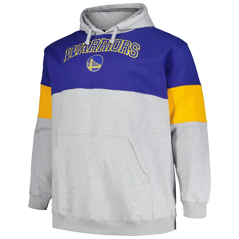 Fanatics Gold Golden State Warriors Big  Tall Pullover Hoodie
