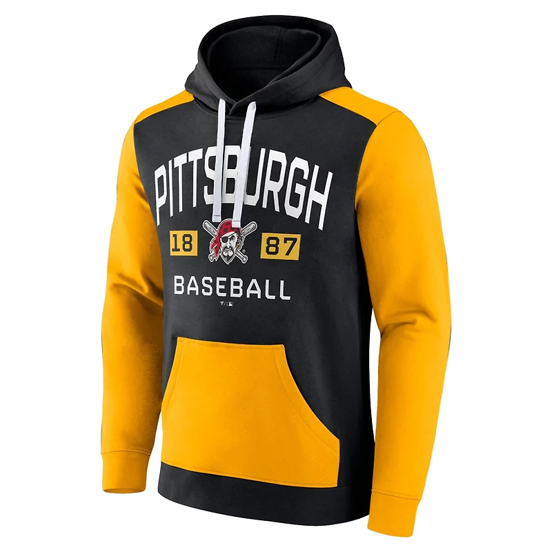 Fanatics Gold Pittsburgh Pirates Chip Pullover Hoodie