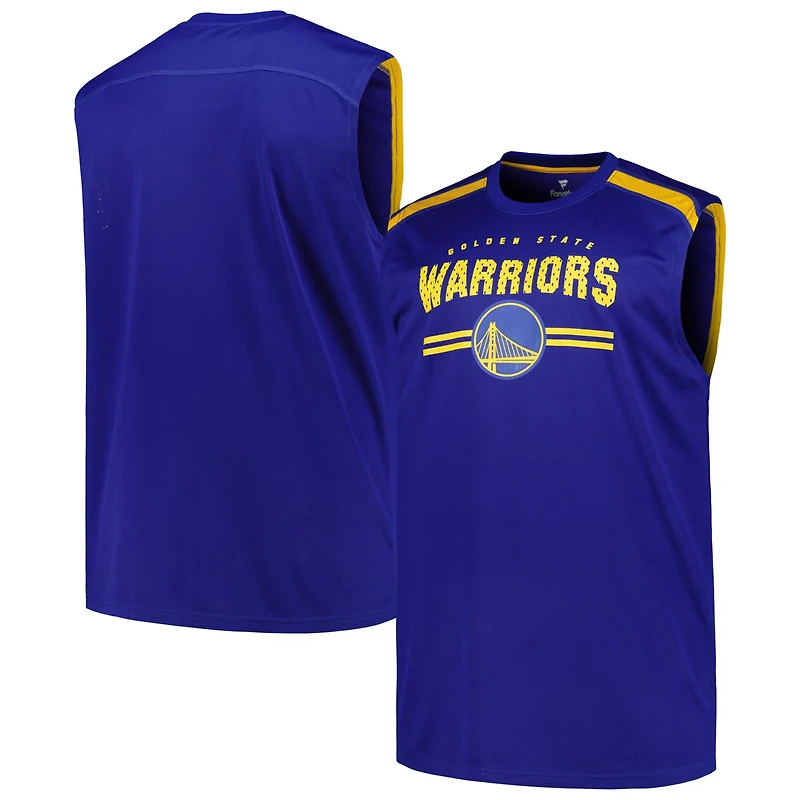 Fanatics Golden State Warriors Big Tall Birdseye Muscle Tank Top
