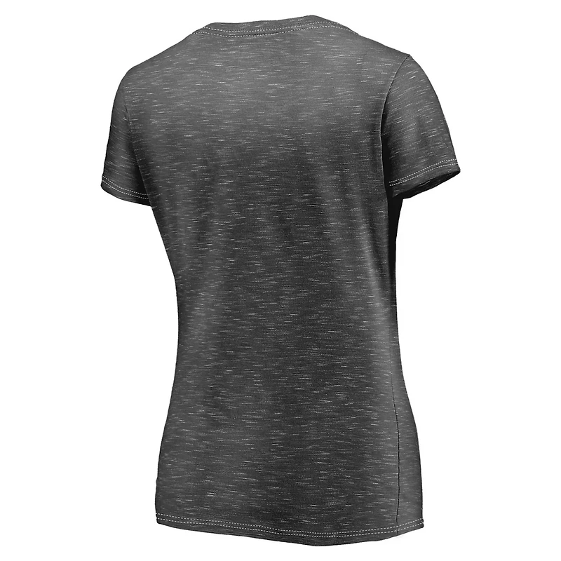 Fanatics Golden State Warriors Double-Fade Space-Dye V-Neck T-Shirt