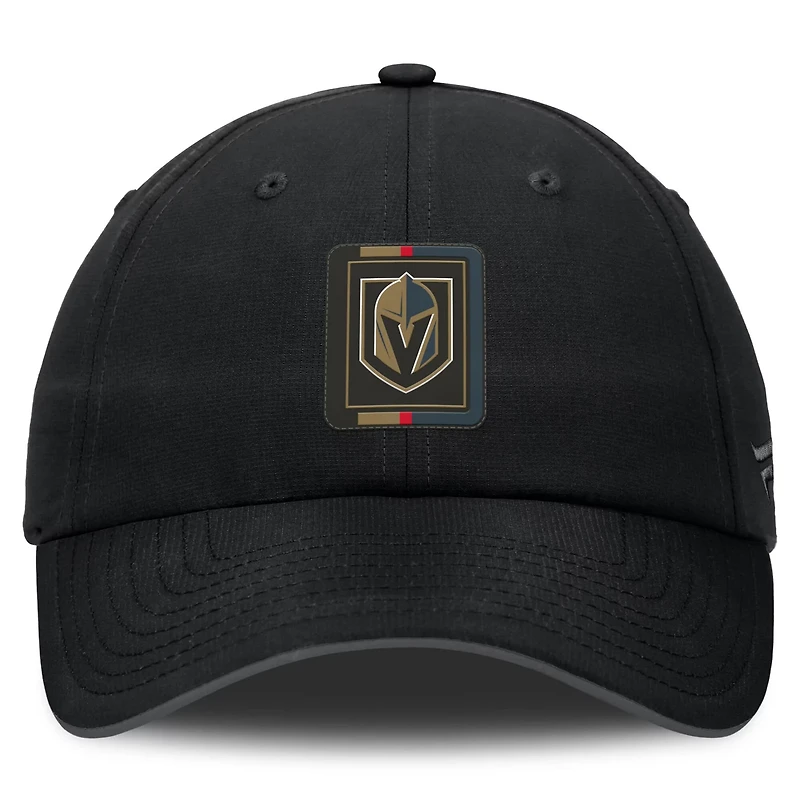 Fanatics Gray Vegas Golden Knights Authentic Pro Ripstop Adjustable Hat