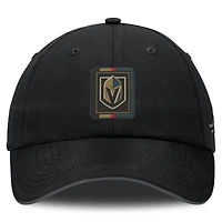 Fanatics Gray Vegas Golden Knights Authentic Pro Ripstop Adjustable Hat
