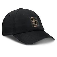 Fanatics Gray Vegas Golden Knights Authentic Pro Ripstop Adjustable Hat