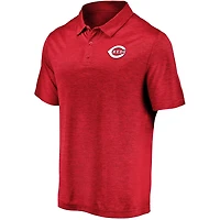 Fanatics Heather Cincinnati s Iconic Striated Primary Logo Lightweight Polo