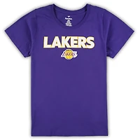 Fanatics /Heather Gray Los Angeles Lakers Plus T-Shirt  Shorts Combo Set