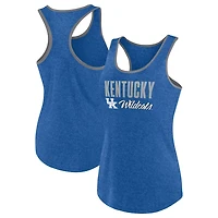 Fanatics Heather Kentucky Wildcats Fuel Racerback Tank Top