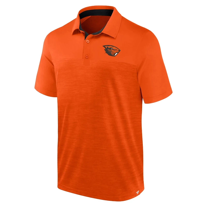 Fanatics Heather Oregon State Beavers Classic Homefield Polo