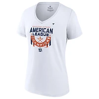 Fanatics Houston Astros 2022 American League Champions Locker Room Plus V-Neck T-Shirt