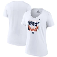 Fanatics Houston Astros 2022 American League Champions Locker Room Plus V-Neck T-Shirt