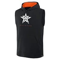 Fanatics Houston Astros Fire Speed Sleeveless Pullover Hoodie