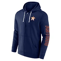 Fanatics Houston Astros Offensive Line Up Lightweight Full-Zip Hoodie