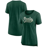 Fanatics Hunter Milwaukee Bucks League Leader Tri-Blend T-Shirt