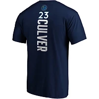 Fanatics Jarrett Culver Minnesota Timberwolves Playmaker Name  Number Logo T-Shirt