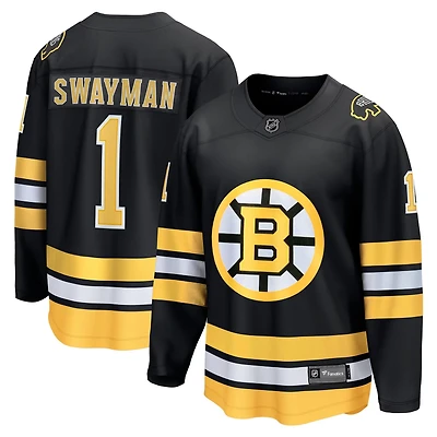 Fanatics Jeremy Swayman Boston Bruins Home Breakaway Player Jersey