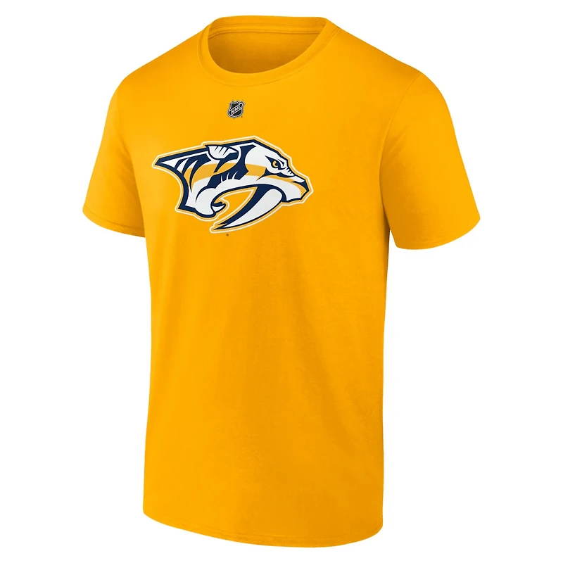 Fanatics Jonathan Marchessault Nashville Predators Authentic Stack Name Number T-Shirt