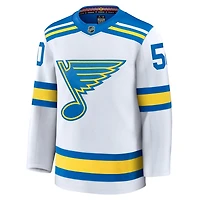 Fanatics Jordan Binnington St Louis Blues Away Premium Player Jersey