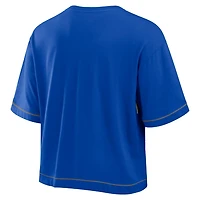 Fanatics Kentucky Wildcats Home Team Bold Fashion Modest V-Neck Cropped T-Shirt