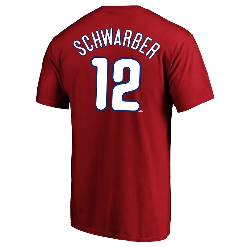 Fanatics Kyle Schwarber Philadelphia Phillies Big  Tall Name Number T-Shirt
