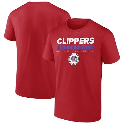 Fanatics LA Clippers Location Just Net T-Shirt