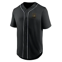 Fanatics LAFC Third Period Fashion Baseball Button-Up Jersey