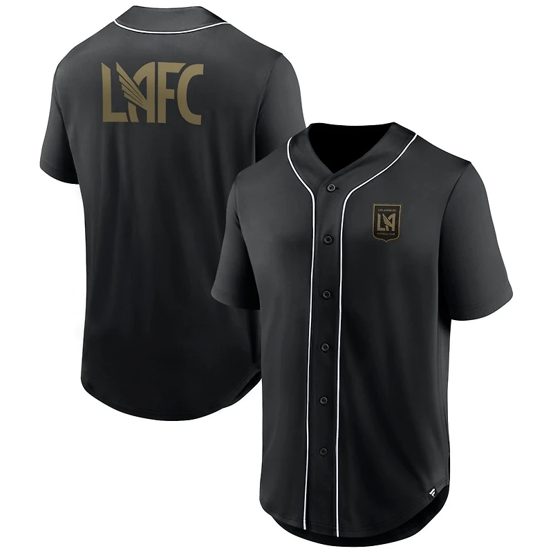Fanatics LAFC Third Period Fashion Baseball Button-Up Jersey