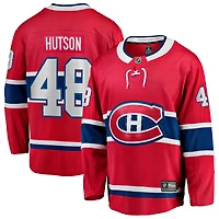 Fanatics Lane Hutson Montreal Canadiens Home Breakaway Jersey