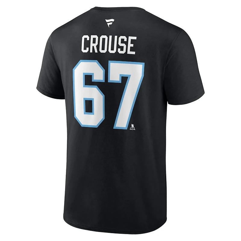 Fanatics Lawson Crouse Utah Hockey Club Authentic Stack Name Number T-Shirt