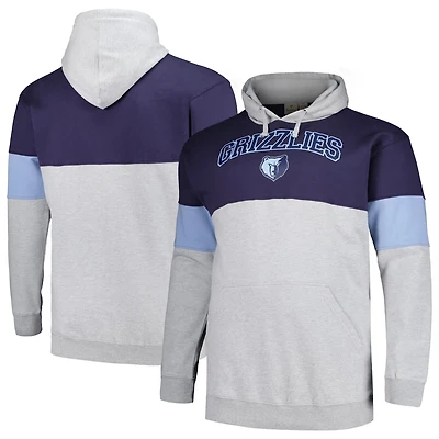 Fanatics /Light Blue Memphis Grizzlies Big  Tall Pullover Hoodie