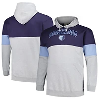 Fanatics /Light Blue Memphis Grizzlies Big  Tall Pullover Hoodie
