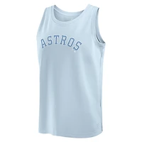 Fanatics Light Houston Astros Elements Tank Top