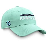 Fanatics Light Seattle Kraken Authentic Pro Rink Adjustable Hat