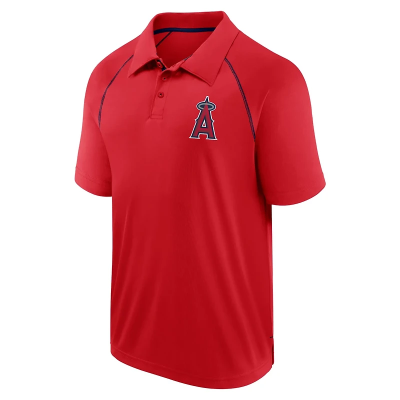 Fanatics Los Angeles Angels Strong Alone Raglan Polo