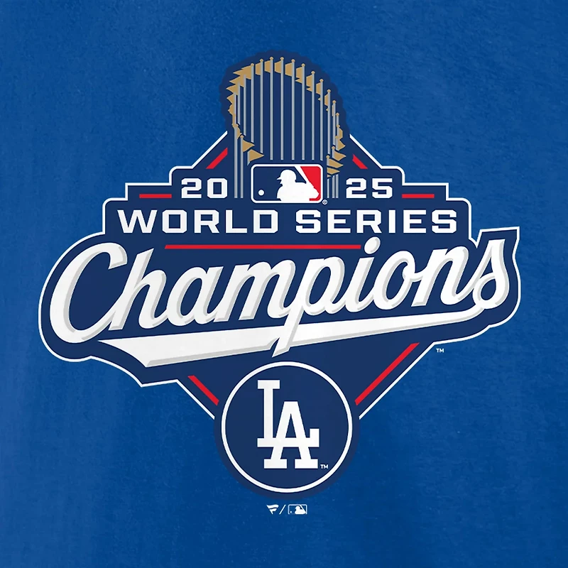 Fanatics Los Angeles Dodgers 2025 World Series Champions Big  Tall Logo T-Shirt