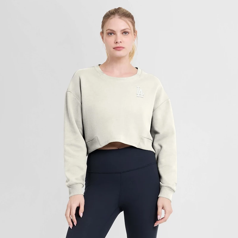 Fanatics Los Angeles Dodgers Relax Studio Cropped Pullover Sweatshirt