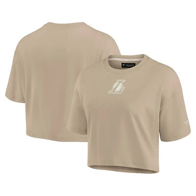 Fanatics Los Angeles Lakers Elements Super Soft Boxy Cropped T-Shirt