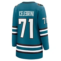 Fanatics Macklin Celebrini San Jose Sharks Home Breakaway Jersey