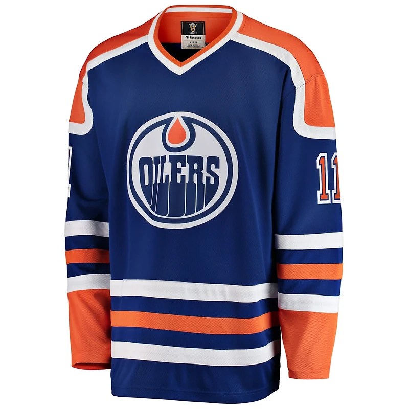 Fanatics Mark Messier Edmonton Oilers Premier Breakaway Retired Player Jersey