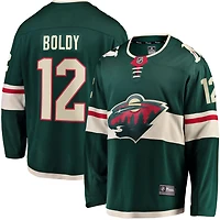 Fanatics Matthew Boldy Minnesota Wild Home Breakaway Player Jersey