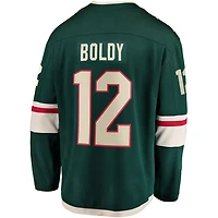 Fanatics Matthew Boldy Minnesota Wild Home Breakaway Player Jersey