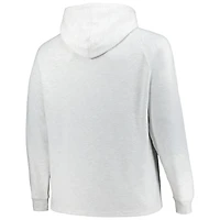 Fanatics Memphis Grizzlies Big  Tall Raglan Tri-Blend Pullover Hoodie