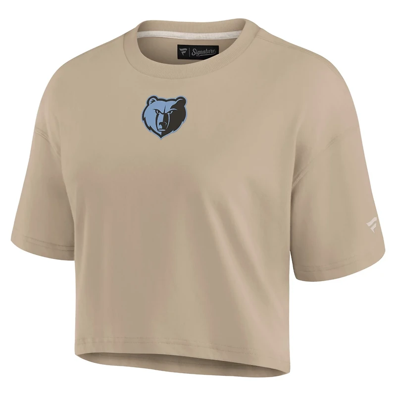 Fanatics Memphis Grizzlies Elements Super Soft Boxy Cropped T-Shirt