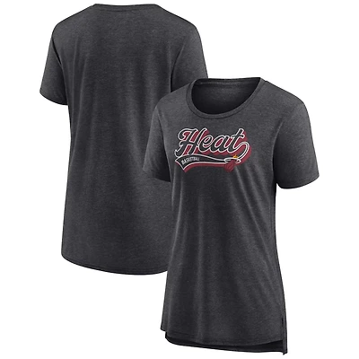 Fanatics Miami Heat League Leader Tri-Blend T-Shirt