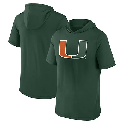Fanatics Miami Hurricanes Primary Logo Hoodie T-Shirt