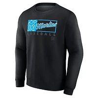 Fanatics Miami Marlins Focus Fleece Pullover Sweatshirt