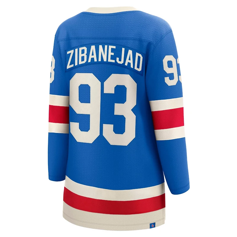 Fanatics Mika Zibanejad New York Rangers Centennial Breakaway Jersey