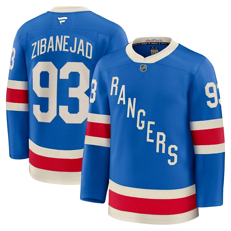 Fanatics Mika Zibanejad New York Rangers Centennial Premium Jersey